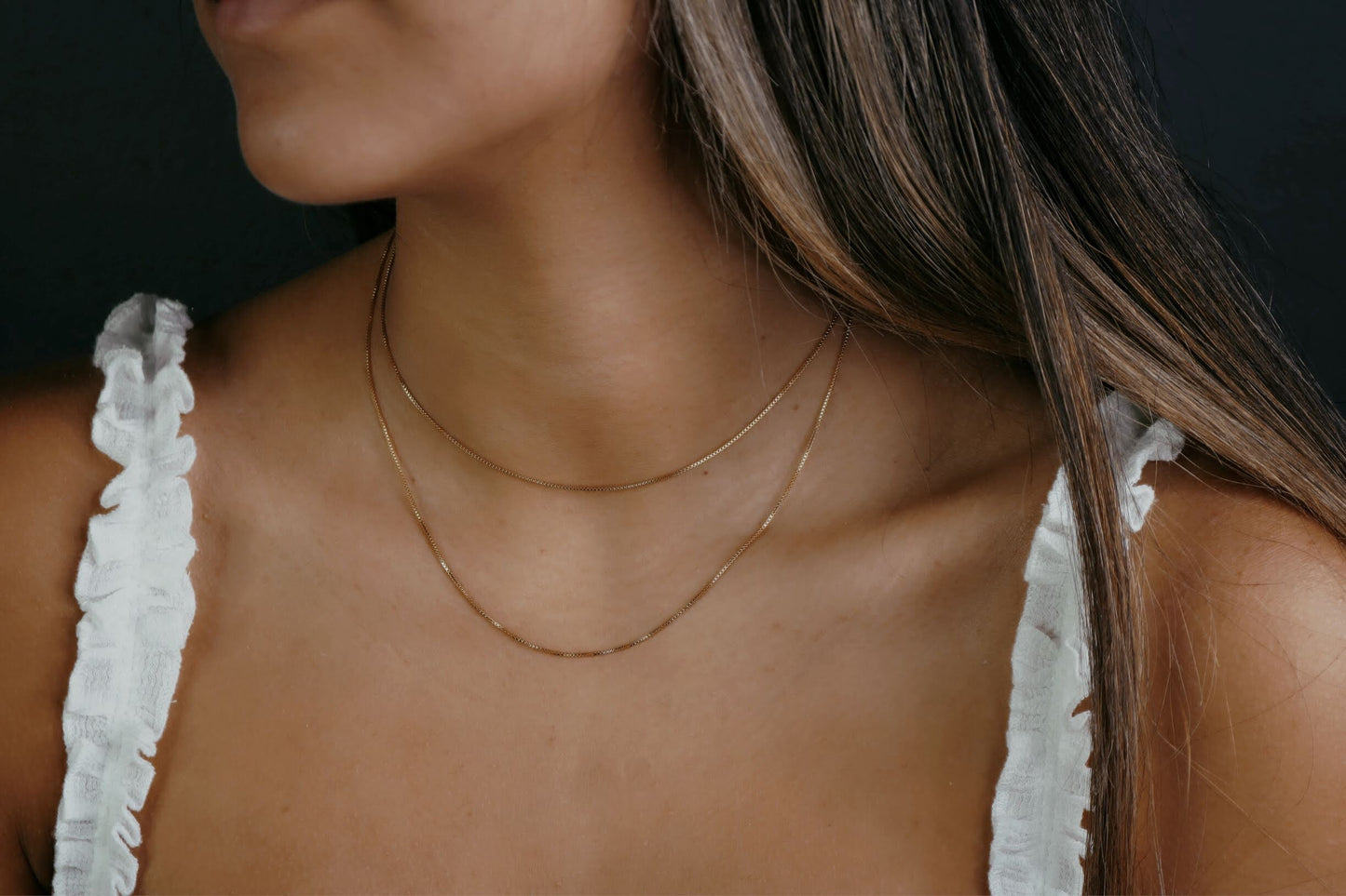 Adjustable Box Chain Necklace