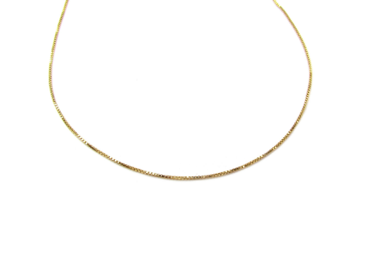 Adjustable Box Chain Necklace