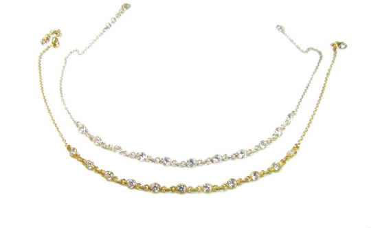 Cubic Zirconia Choker Necklace