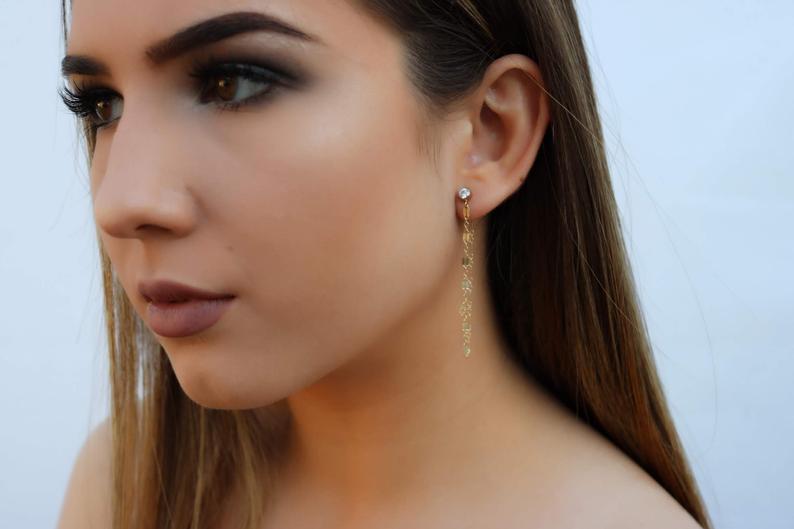 Lace Chain Earrings