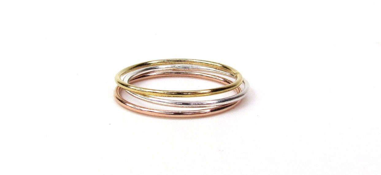 Polished Stack Rings