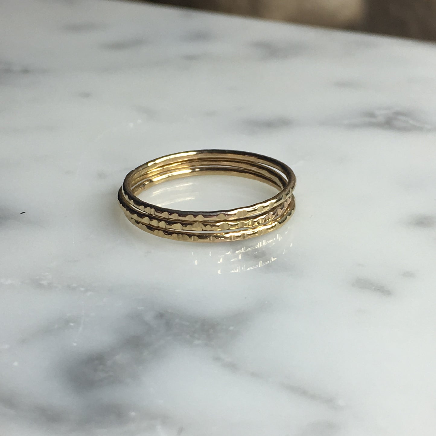 Read Between the Lines Stack Ring