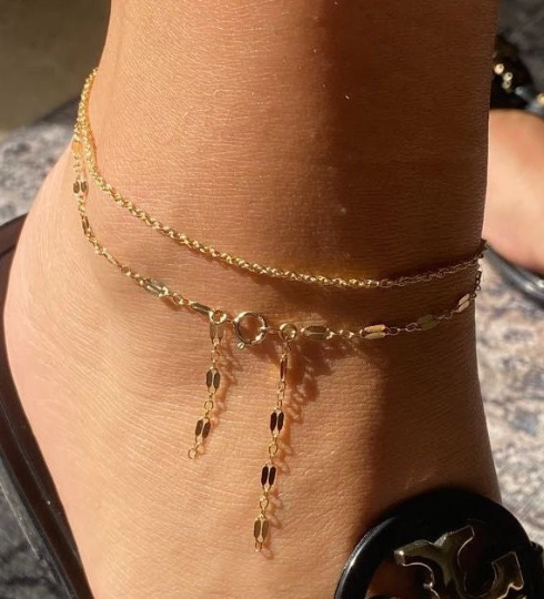 Lace Chain Anklet