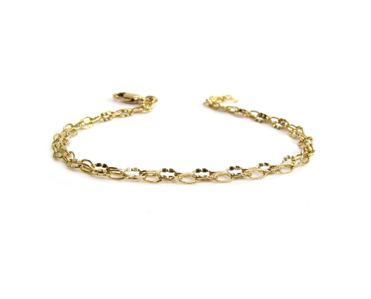 Double Strand Lace Chain Bracelet