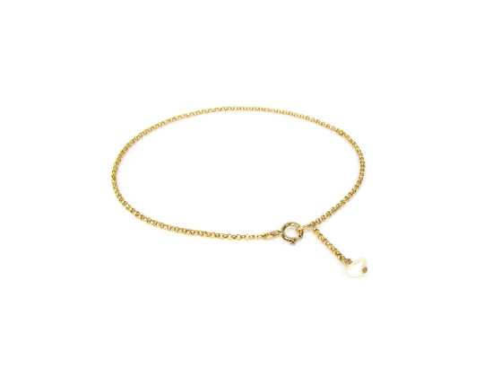 Dangling Pearl Anklet