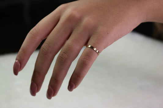 Polished Flat Band Ring